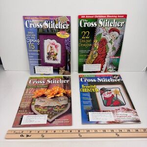 2007 The Cross Stitcher 4 Magazine 4 Christmas Autumn Spring Easter St Patricks